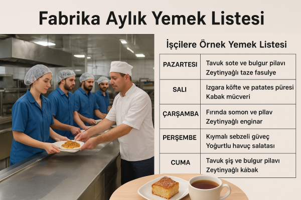 fabrikalara yemek hizmeti